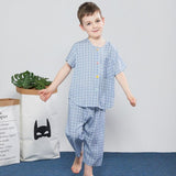 PYJAMA GARÇON <br> À CARREAUX