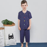 PYJAMA GARÇON <br> À CARREAUX