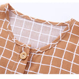 PYJAMA GARÇON <br> À CARREAUX