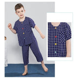 PYJAMA GARÇON <br> À CARREAUX