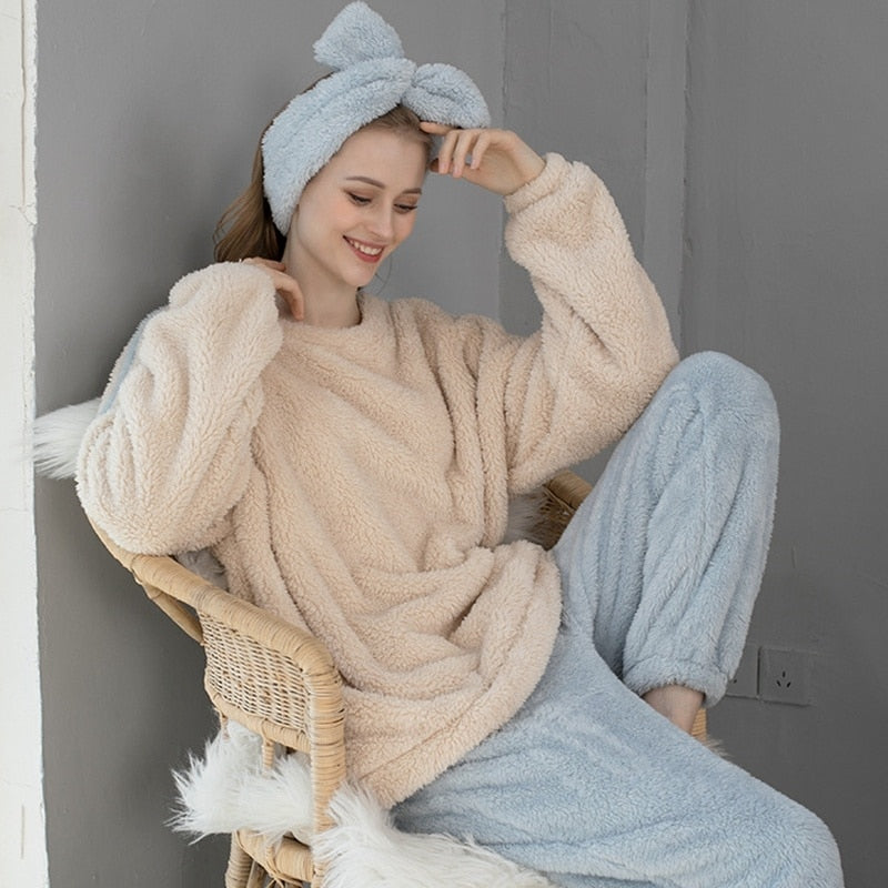 Pyjama Femme Hiver Chaud | Sommeil Heureux