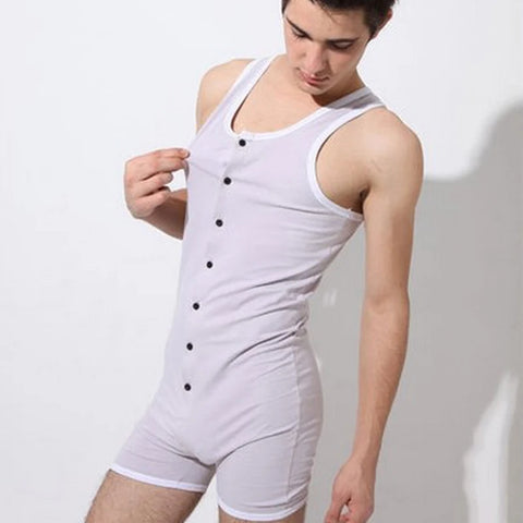 PYJAMA HOMME <br> SANS MANCHE
