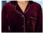 PYJAMA FEMME <br> HIVER VELOURS