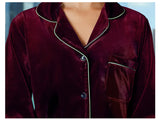 PYJAMA FEMME <br> HIVER VELOURS