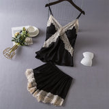 PYJAMA FEMME <br> DENTELLE