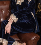 PYJAMA FEMME <br> EN VELOURS