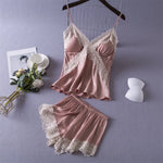 PYJAMA FEMME <br> DENTELLE