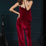 PYJAMA FEMME <br> EN VELOURS